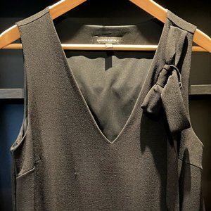 Black Banana Republic V Neck Dress Size M